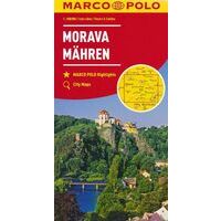Marco Polo Wegenkaart Moravië