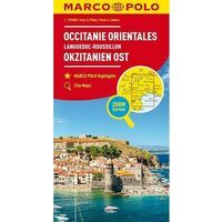 Marco Polo Wegenkaart Occitanië Oost