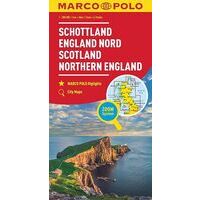 Marco Polo Wegenkaart Schotland - Noord Engeland