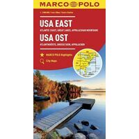 Marco Polo Wegenkaart USA Oost Verenigde Staten
