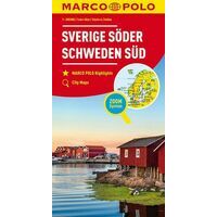 Marco Polo Wegenkaart Zweden Zuid