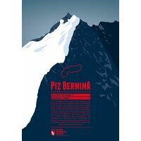 Marmota Maps Alpine Mountain Print Piz Bernina