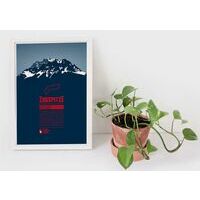 Marmota Maps Alpine Mountain Print Zugspitze