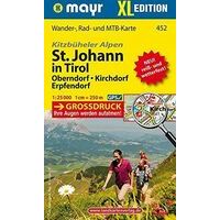 Mayr Wandelkaart 452 St. Johann In Tirol XL