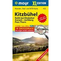 Mayr  Wandelkaart 455 Kitzbühel XL