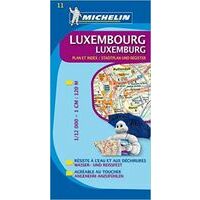 Michelin Stadsplattegrond Luxemburg stad 