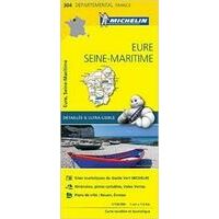 Michelin Wegenkaart 304 Eure Seine-Maritime