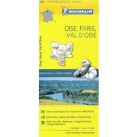 Michelin Wegenkaart 305 Oise Paris Val D'Oise