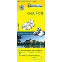 Michelin Wegenkaart 323 Cher Indre