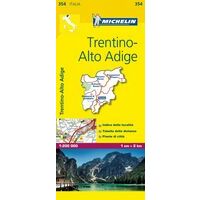 Michelin Wegenkaart 354 Trentino-Alto Adige