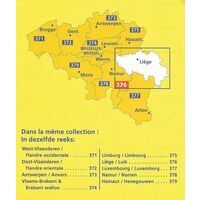 Michelin Wegenkaart 376 Luik Provincie