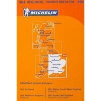Michelin Wegenkaart 504 South East England & East Anglia