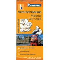 Michelin Wegenkaart 504 South East England & East Anglia