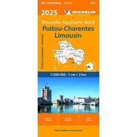 Michelin 521 Poitou Charentes Limousin