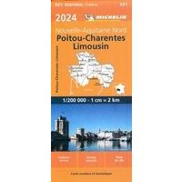 Michelin 521 Poitou Charentes Limousin