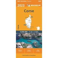 Michelin 528 Corse/Corsica 2023