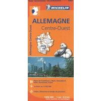 Michelin Wegenkaart 543 Duitsland Midden-West