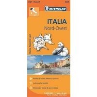 Michelin Wegenkaart 561 Italië Noordwest