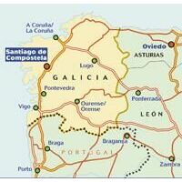 Michelin Wegenkaart 571 Galicië