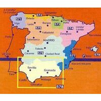 Michelin Wegenkaart 578 Andalusië