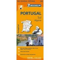 Michelin Wegenkaart 593 Zuid-Portugal