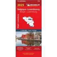 Michelin 716 Belgie/Luxemburg 2025