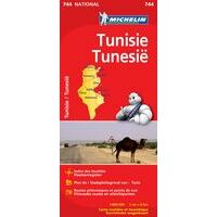 Michelin Wegenkaart 744 Tunesië