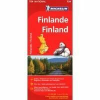 Michelin Wegenkaart 754 Finland
