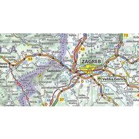 Michelin Wegenkaart 757 Kroatië 