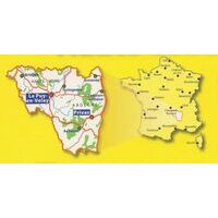 Michelin Ardeche/Haute Loire 331 1:150.000