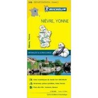 Michelin Nievre/ Yonne 319 1:150.000