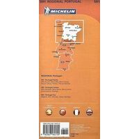 Michelin Wegenkaart 591 Noord-Portugal