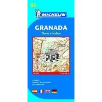 Michelin Stadsplattegrond Granada 1:8.500