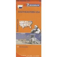 Michelin Wegenkaart 584 Southeastern USA