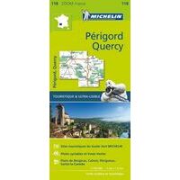 Michelin Wegenkaart 118 Zoom Quercy - Périgord