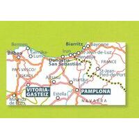Michelin Wegenkaart 144 Pyreneeën West Baskenland