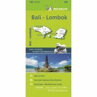 Michelin Wegenkaart 190 Bali - Lombok
