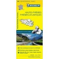 Michelin Wegenkaart 342 Hautes-Pyrénées