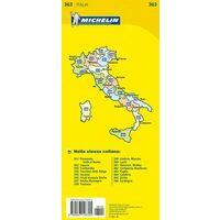 Michelin Wegenkaart 363 Puglia Apulië