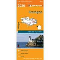 Michelin Wegenkaart 512 Bretagne 2020