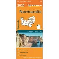 Michelin Wegenkaart 513 Normandie 2022