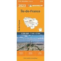 Michelin Wegenkaart 514 Ile De France 2023