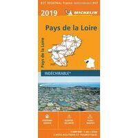 Michelin Wegenkaart 517 Pays De La Loire 2019
