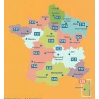 Michelin Wegenkaart 518 Centre - Val De Loire 2019