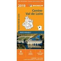 Michelin Wegenkaart 518 Centre - Val De Loire 2019