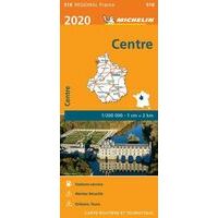 Michelin Wegenkaart 518 Centre - Val De Loire 2020