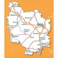 Michelin Wegenkaart 519 Bourgogne - Bourgondië 2020