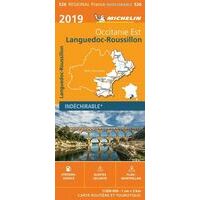 Michelin Wegenkaart 526 Languedoc-Roussillon 2019