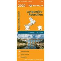 Michelin Wegenkaart 526 Languedoc-Roussillon 2020