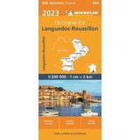 Michelin Wegenkaart 526 Languedoc Roussillon 2023